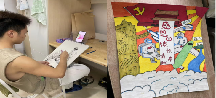 社會服務系開展“誠信、感恩、勵志”主題繪畫活動