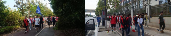 “聚校地青年力量，共建、共治、共享文明和諧家園 