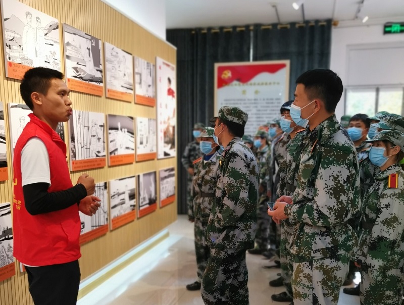 畢節(jié)工業(yè)職業(yè)技術(shù)學(xué)院組織  2020級(jí)高職新生進(jìn)行紅色文化教育