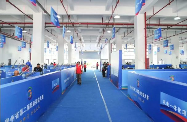 精彩紛呈！畢節(jié)工業(yè)職業(yè)技術學院賽區(qū)16項賽事正式開賽，青春與技能在這里交織！