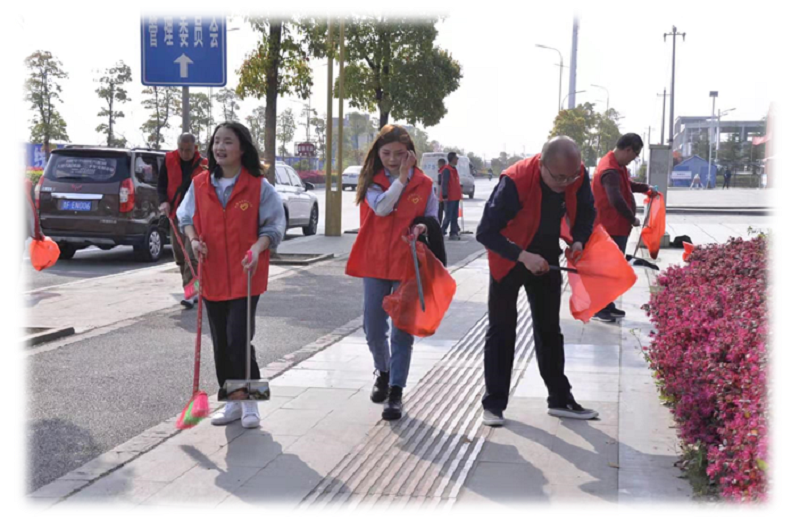 畢節(jié)工業(yè)職業(yè)技術(shù)學(xué)院黨群黨支部  開展“學(xué)黨史、辦實事，踐行雷鋒精神、為綠色環(huán)保獻(xiàn)力”主題黨日活動